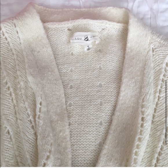 *DONATING SOON* LOFT Lou & Grey Flowy Open Sweater - Picture 5 of 8